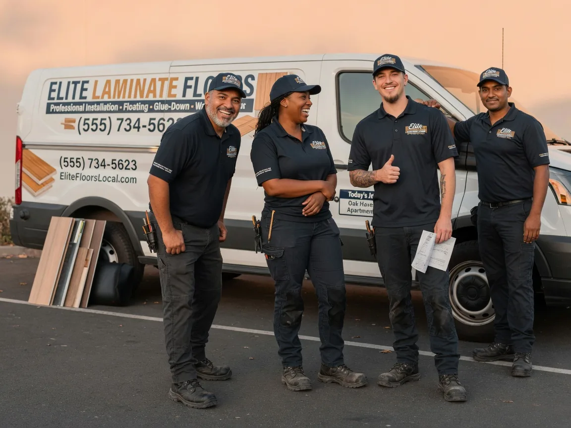 Laminate flooring installation company in Morning Sun, IA